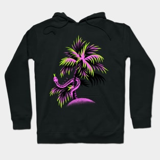 Snake Palms - Purple Hoodie